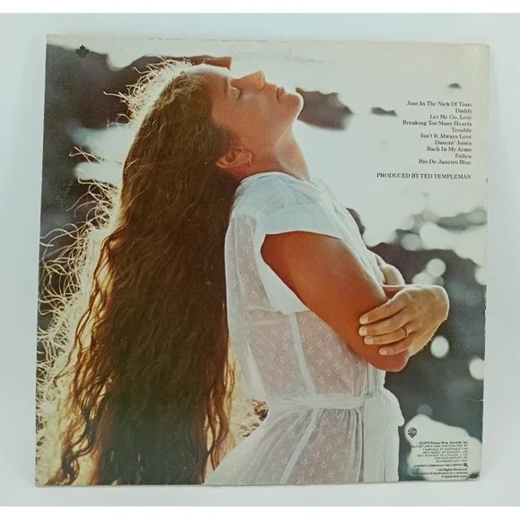 Lot of 2 Nicolette Larson Vinyl Record LP - Nicolette &In the Nick of Time VG+ - Picture 5 of 9